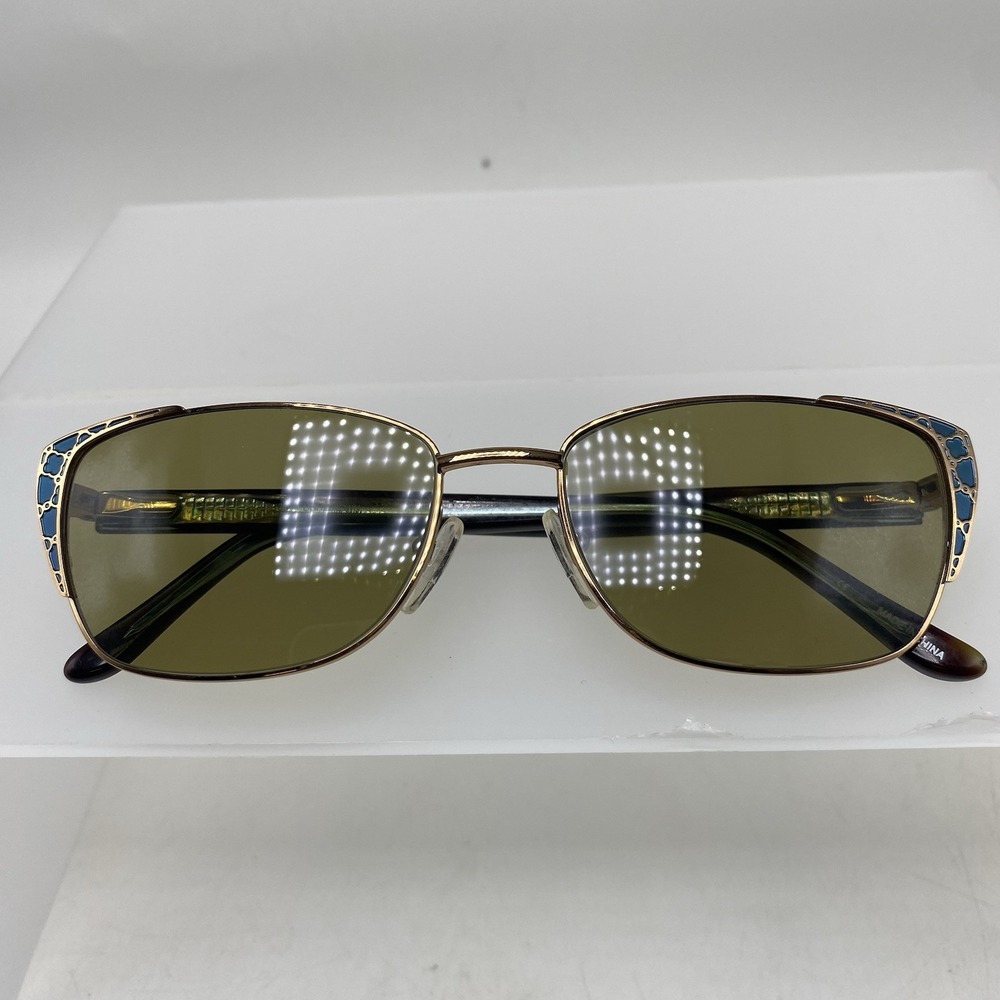 Karen Kane Sunglasses Women FRAME ONLY Casha 53-16-135 Light Brown 116 - Picture 10 of 11